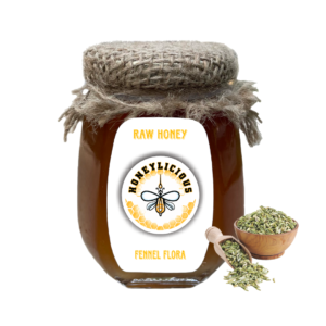Raw Fennel Flora Honey